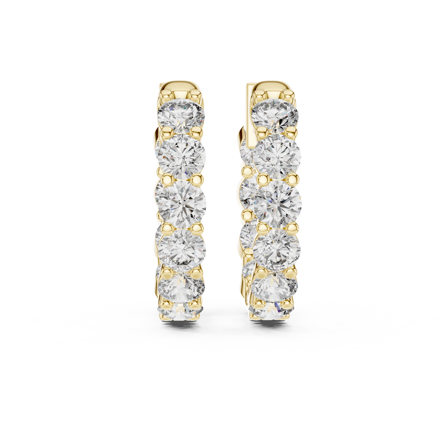 Odelia 2.7 mm Diamond Earrings