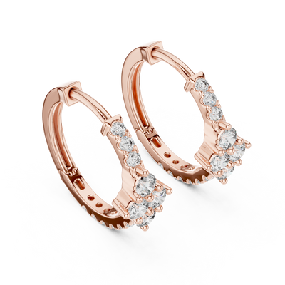 Vaelora 2.10 mm Diamond Earrings