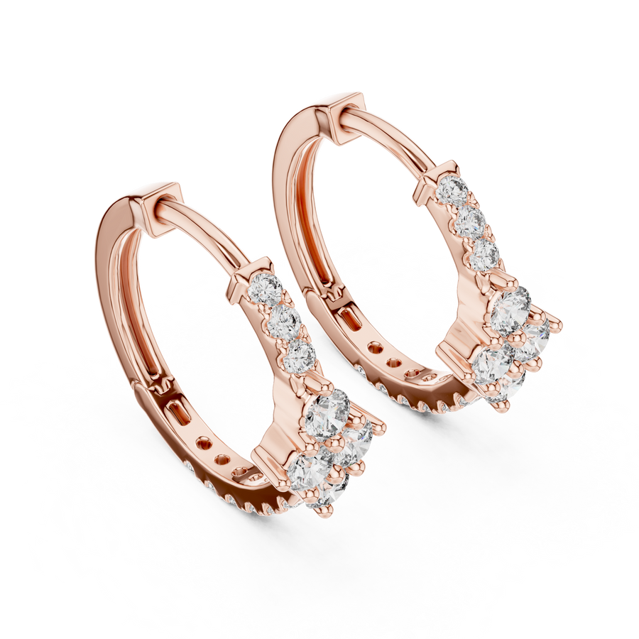 Vaelora 2.10 mm Diamond Earrings