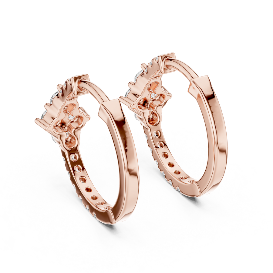 Vaelora 2.10 mm Diamond Earrings