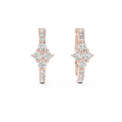 Vaelora 2.10 mm Diamond Earrings