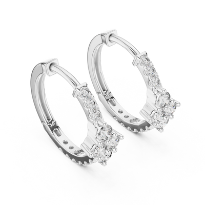 Vaelora 2.10 mm Diamond Earrings