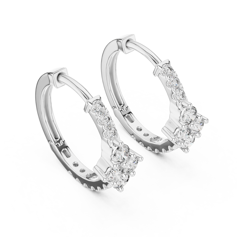 Vaelora 2.10 mm Diamond Earrings