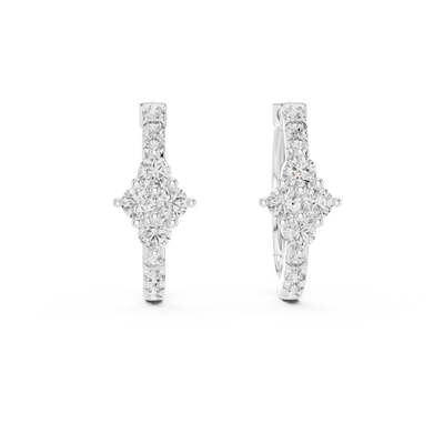 Vaelora 2.10 mm Diamond Earrings