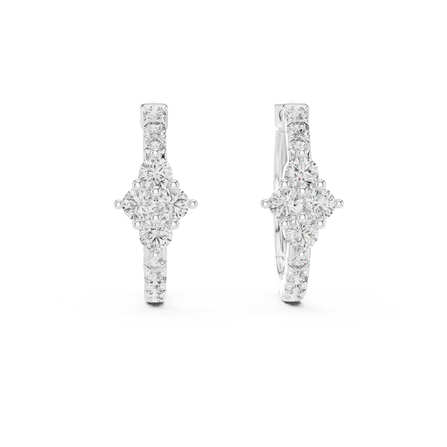 Vaelora 2.10 mm Diamond Earrings