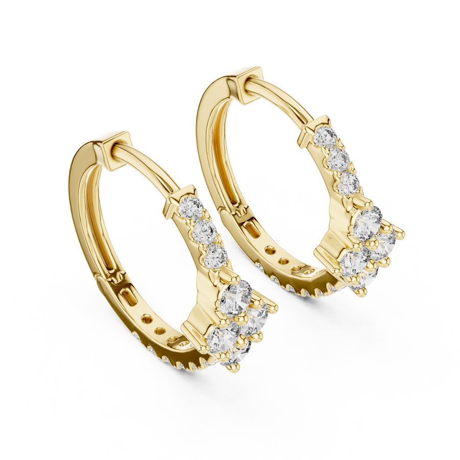 Vaelora 2.10 mm Diamond Earrings