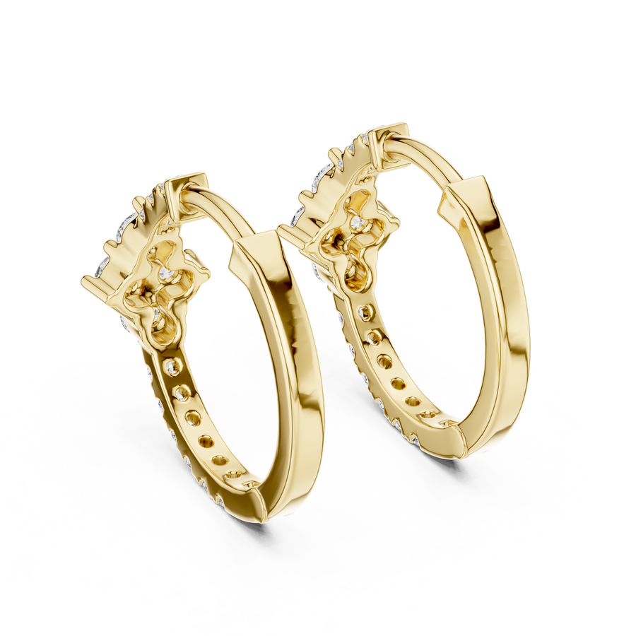 Vaelora 2.10 mm Diamond Earrings