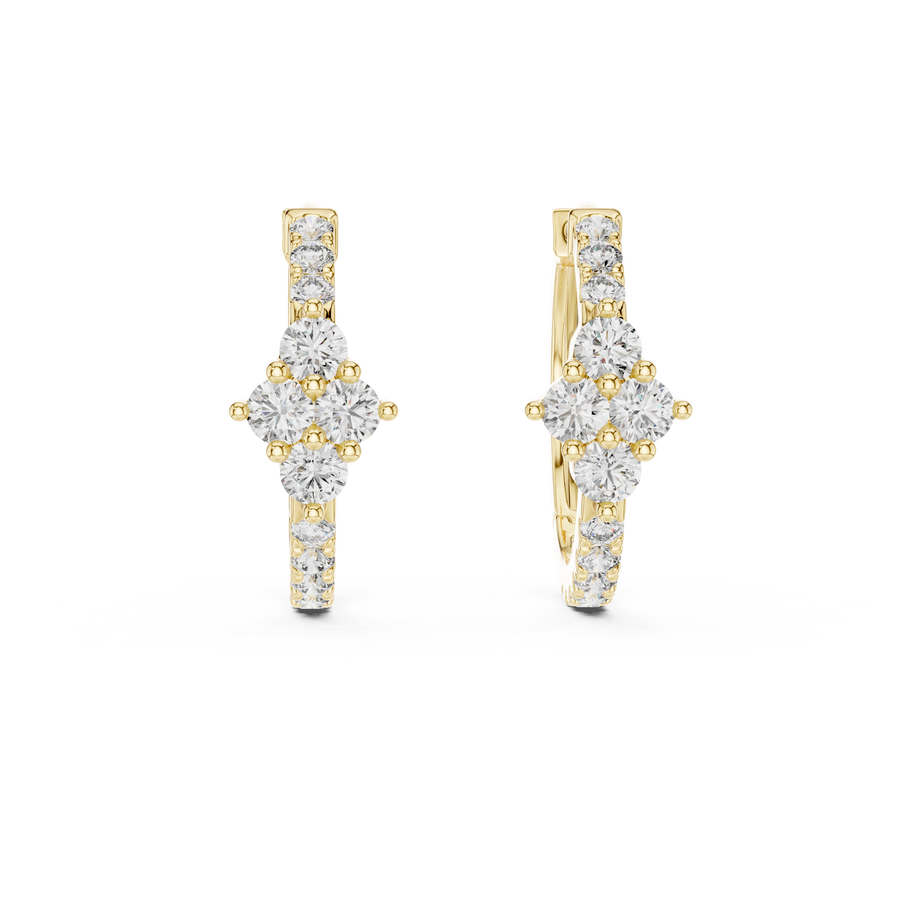 Vaelora 2.10 mm Diamond Earrings