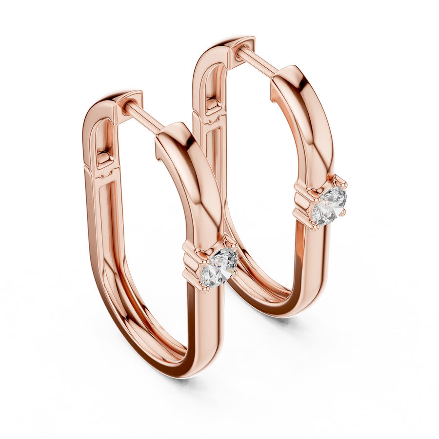 Elaris 3.60 mm Diamond Earrings