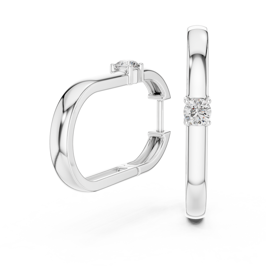 Elaris 3.60 mm Diamond Earrings