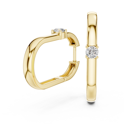 Elaris 3.60 mm Diamond Earrings