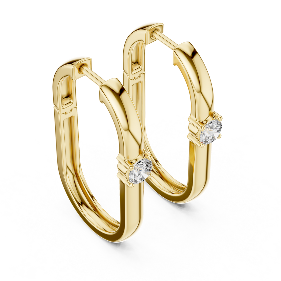 Elaris 3.60 mm Diamond Earrings