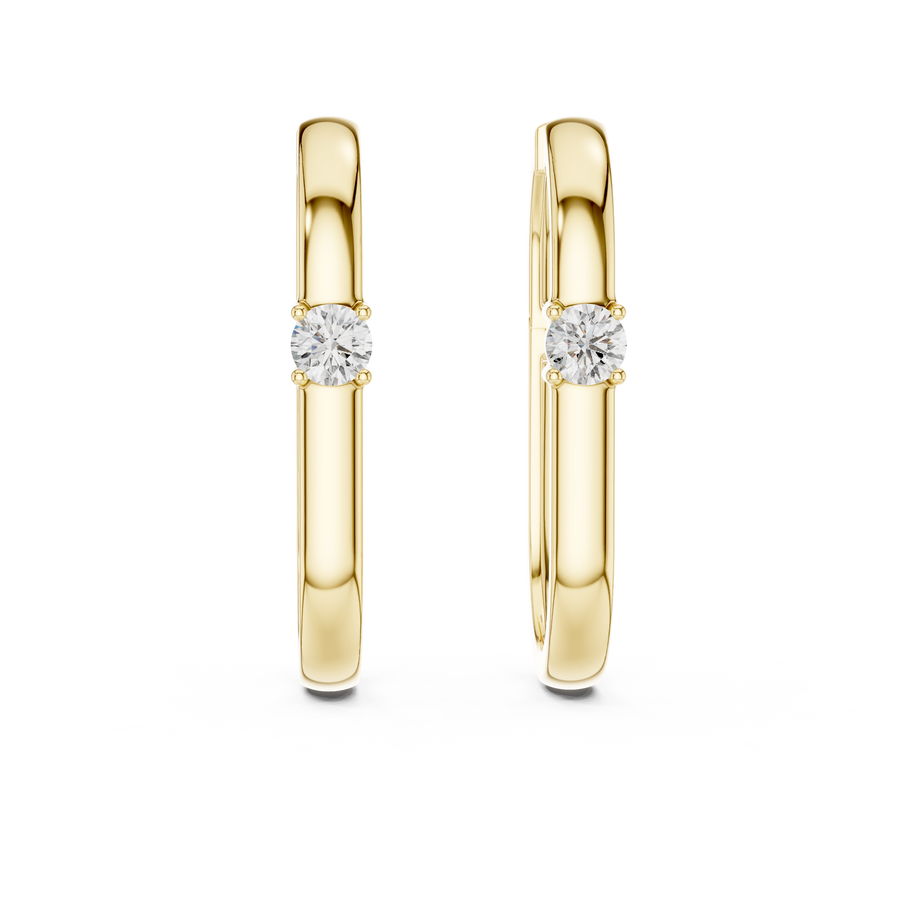 Elaris 3.60 mm Diamond Earrings