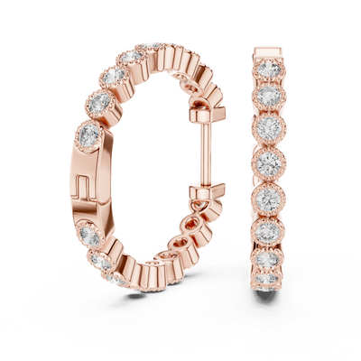 Virelune 1.70 mm Diamond Earrings