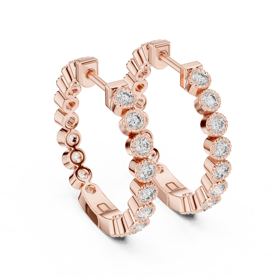 Virelune 1.70 mm Diamond Earrings