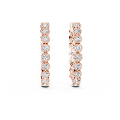 Virelune 1.70 mm Diamond Earrings