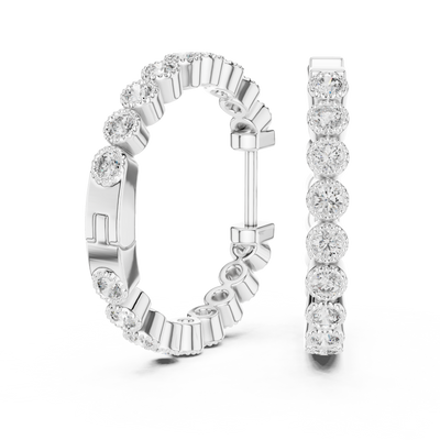 Virelune 1.70 mm Diamond Earrings