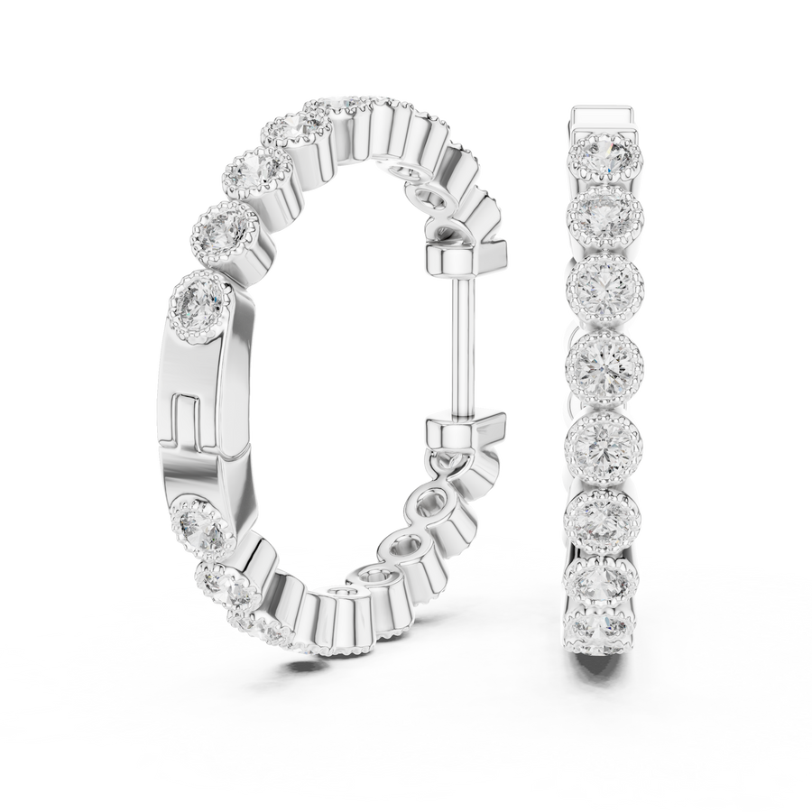 Virelune 1.70 mm Diamond Earrings