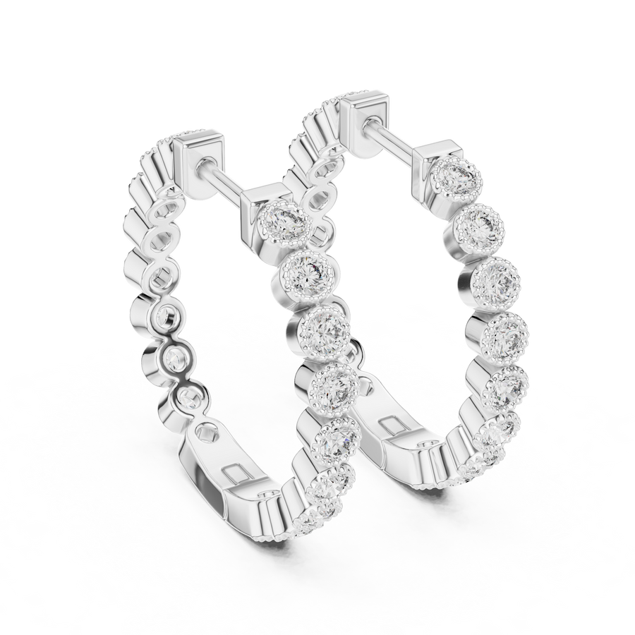 Virelune 1.70 mm Diamond Earrings