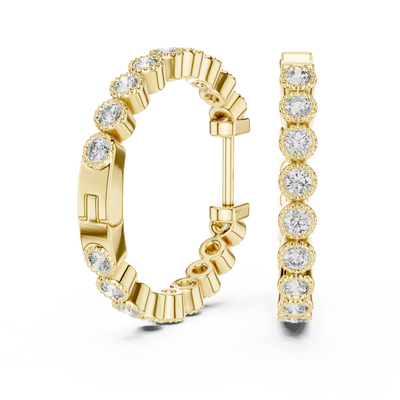 Virelune 1.70 mm Diamond Earrings