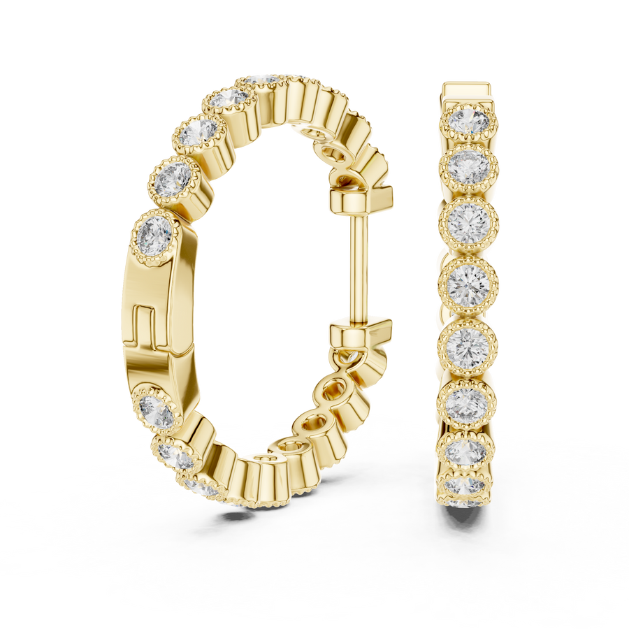 Virelune 1.70 mm Diamond Earrings