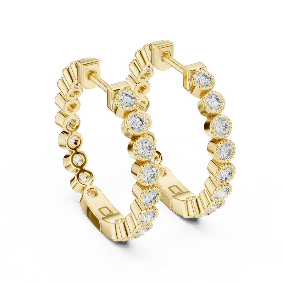 Virelune 1.70 mm Diamond Earrings