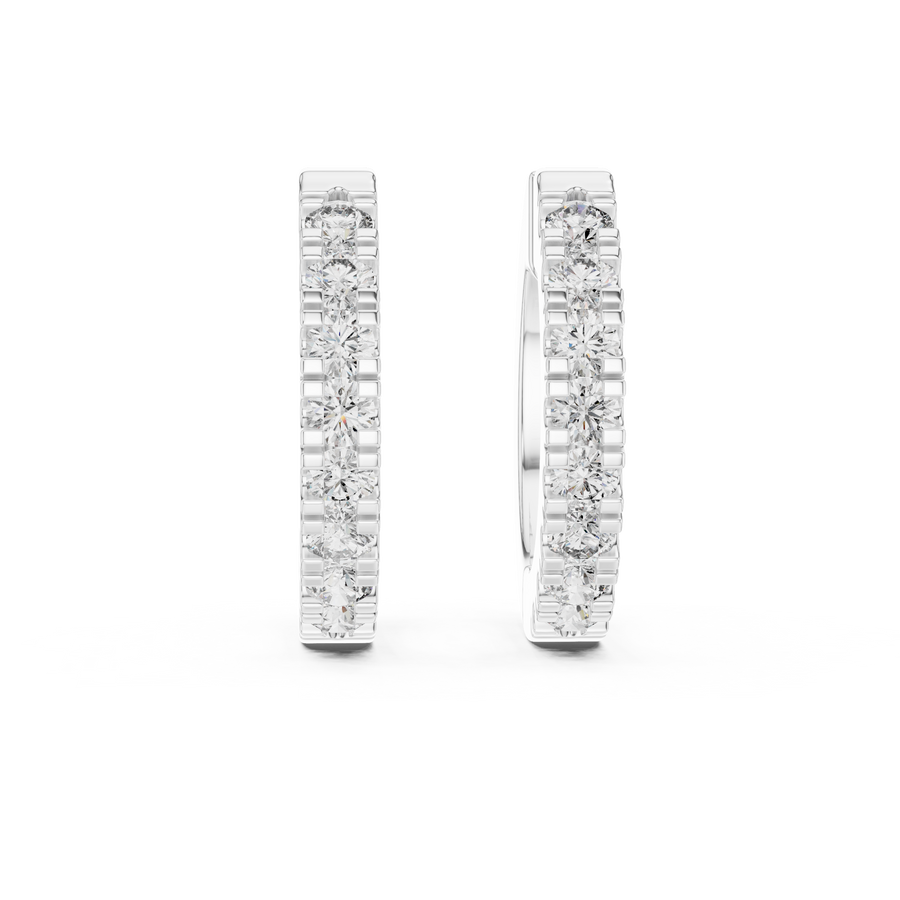 Nivara 1.50 mm Diamond Earrings