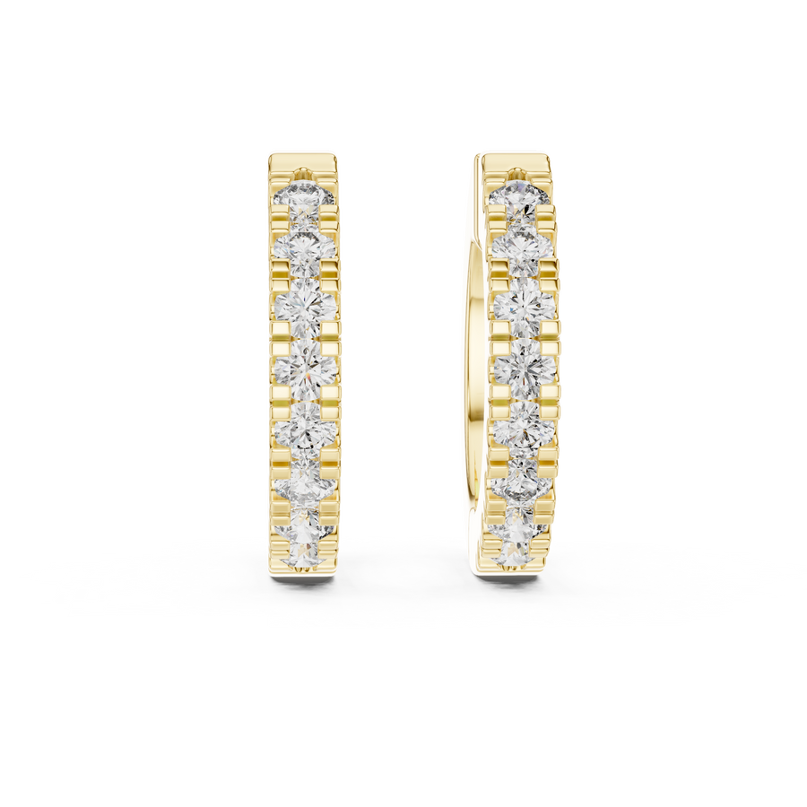Nivara 1.50 mm Diamond Earrings