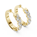 Maevienne 4.00 × 2.00 mm Marquise Diamond Earrings