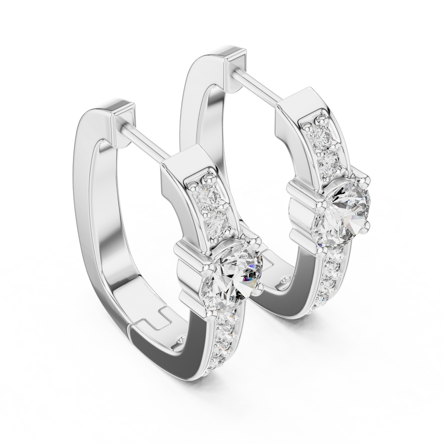 Vionelle 4.00 mm Diamond Earrings