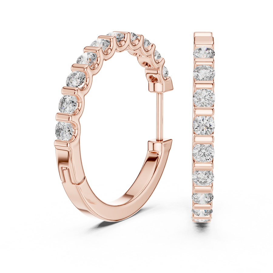 Roselith 2.20 mm Diamond Earrings