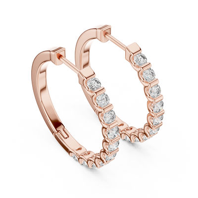 Roselith 2.20 mm Diamond Earrings
