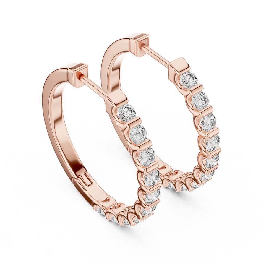 Roselith 2.20 mm Diamond Earrings