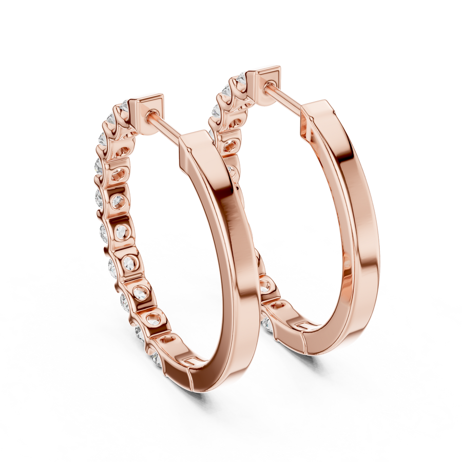 Roselith 2.20 mm Diamond Earrings