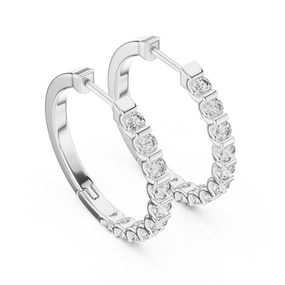 Roselith 2.20 mm Diamond Earrings