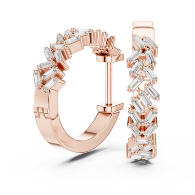 Avenelle 2.25 × 1.00 mm Diamond Earrings