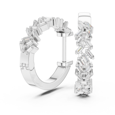 Avenelle 2.25 × 1.00 mm Diamond Earrings