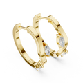 Nivelle 4.00 × 2.00 mm Marquise Diamond Earrings