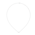 Lunessa 5×3 mm Baguette Diamond Necklace