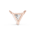 Virelle 5.7×6.3 mm Triangle Diamond Necklace