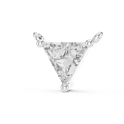 Virelle 5.7×6.3 mm Triangle Diamond Necklace