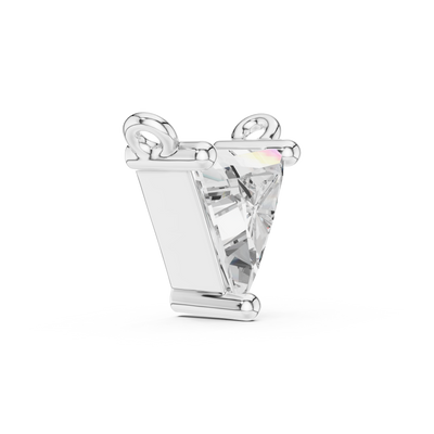 Virelle 5.7×6.3 mm Triangle Diamond Necklace