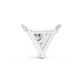 Virelle 5.7×6.3 mm Triangle Diamond Necklace