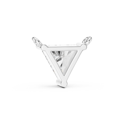 Virelle 5.7×6.3 mm Triangle Diamond Necklace
