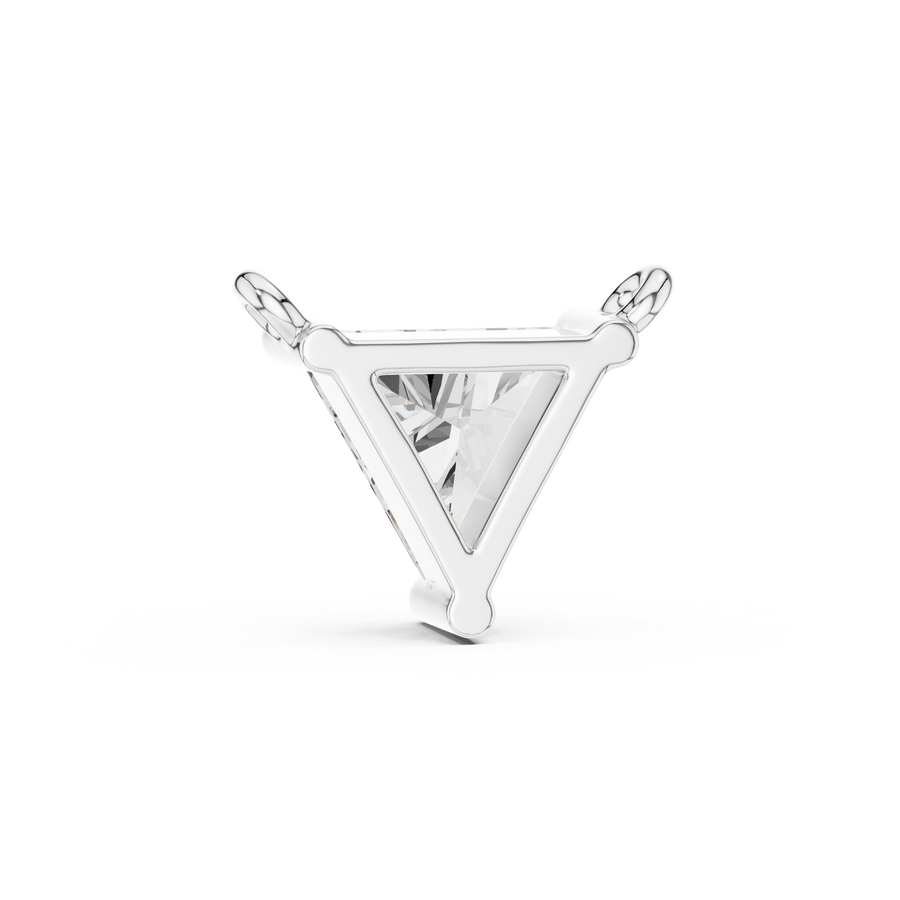 Virelle 5.7×6.3 mm Triangle Diamond Necklace