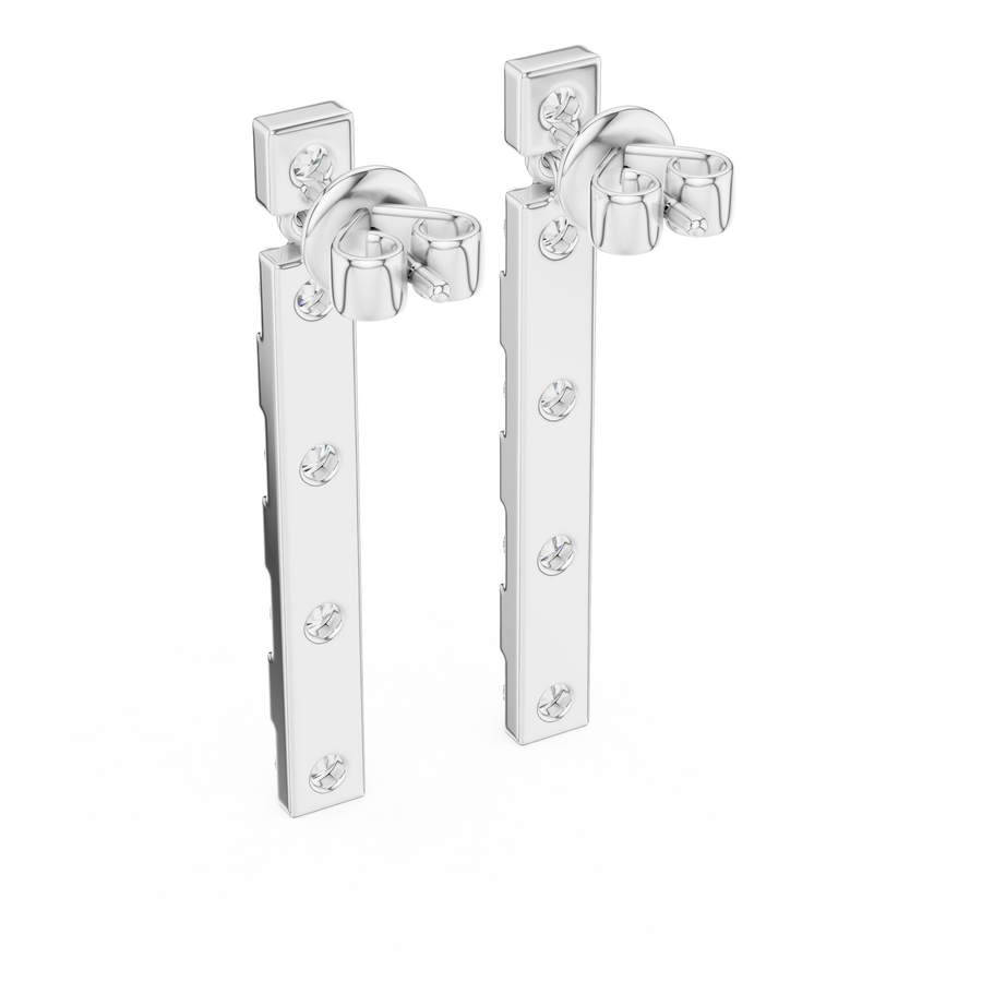 Arielle 3 mm Diamond Earrings