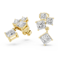 Cyravelle Multi-Shape Diamond Earrings