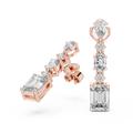 Nivara Multi-Shape Diamond Earrings
