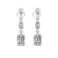Nivara Multi-Shape Diamond Earrings