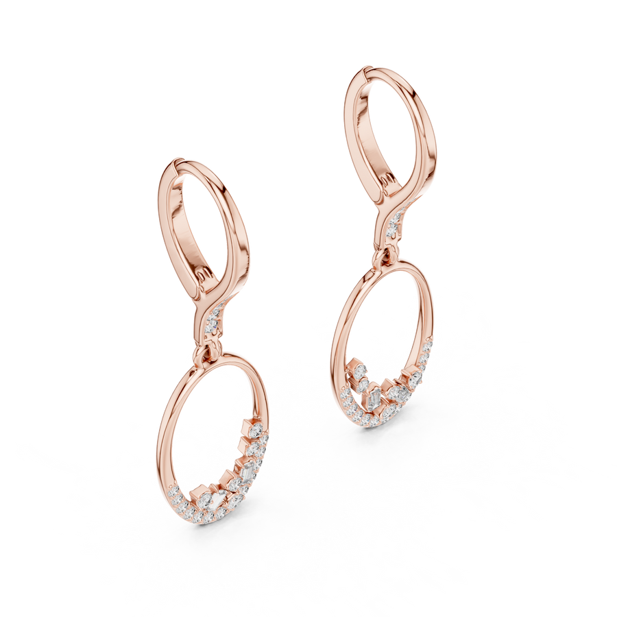 Aurevane 31.45 mm Diamond Earrings